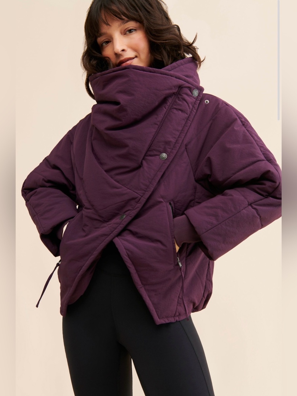 Free People Kalida Cropped Puffer Jacket - Picture 3 of 11